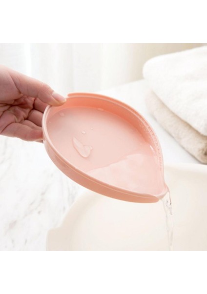 No.2 Tarzı Sabun Kutusu Çift Katmanlı Yaprak Şekli Drenaj Sabun Kutusu Sabun Saklama Kabı Taşınabilir Yaprak Modelleme Sabunluklar Ev Banyo Malzemeleri (Yurt Dışından)