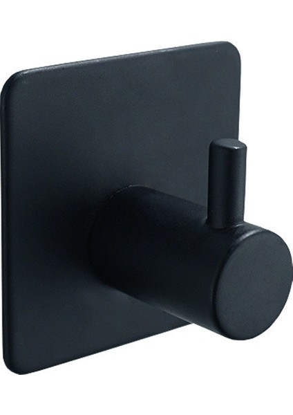 Siyah-1-F-X Stili Siyah Bornoz Askısı Duvar Kanca Havlu Kanca Banyo Için Paslanmaz Çelik Ceket Askısı Paslanmaz Kanca Askı Mutfak Donanım Için SUS304 (Yurt Dışından)