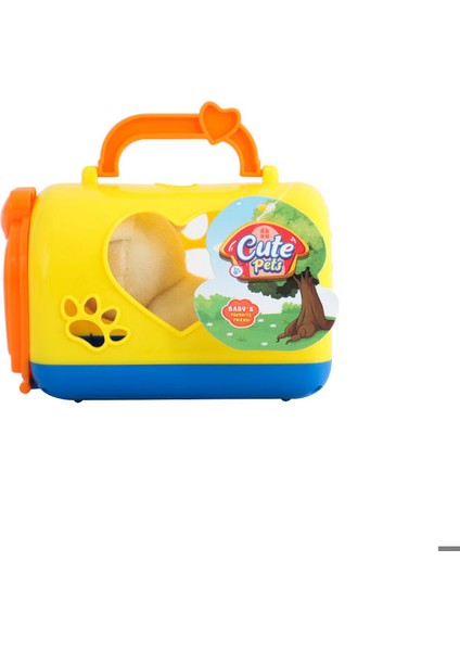 Kutulu Baby Peluş Oyuncak Sarı
