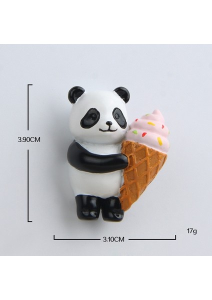 D Stili Ute Panda Buzdolabı Sticker Odası Mesaj Çubuğu Buzdolabı Buzdolabı Mıknatısı Sticker Çocuk Doğum Günü Hediyesi Hatıra Ev Dekor (Yurt Dışından)