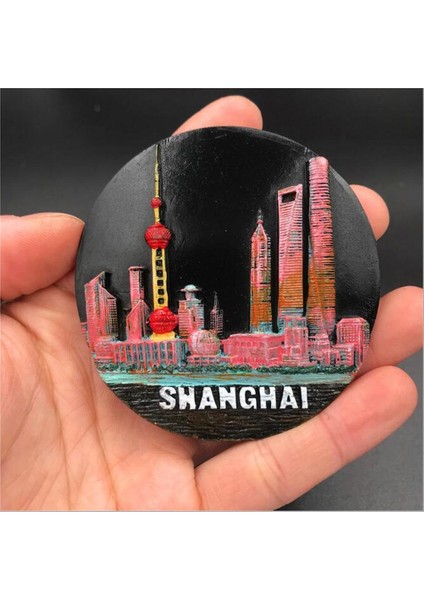 Erik Tarzı Babelemı Buzdolabı Mıknatısı Çin Seddi Hatıra Beijing Shanghaa Buzdolabı Mıknatısları Mutfak Mıknatısı Sticker Ev Dekorasyonu (Yurt Dışından)