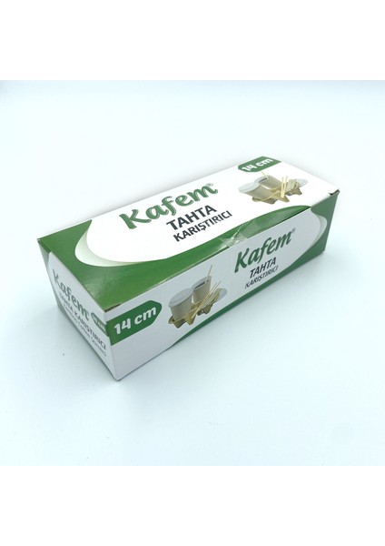 Ahşap Tahta Karıştırıcı 14 cm 40 Pk x 250 Adet (Koli) - Kafem