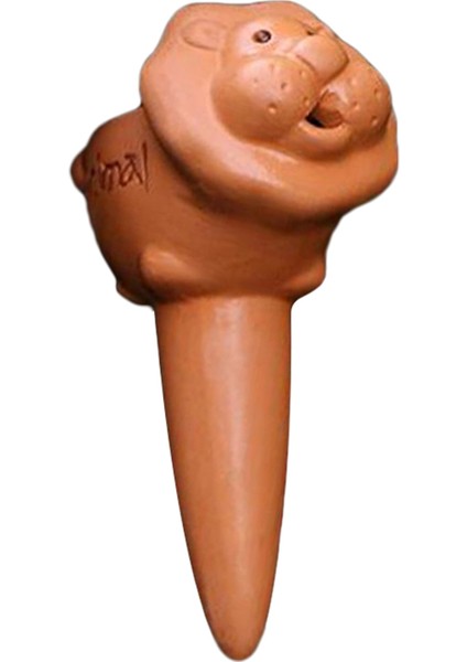 Kahverengi Aslan Tarzı Otomatik Bitki Pişmiş Toprak Sulama Başak Damlalık Aracı Karikatür Ayarlanabilir 12*8.5*5 cm Kil Kapalı ve Açık Bitkiler Için (Yurt Dışından)