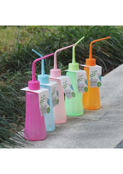 Mavi Stil Etli Su Şişesi Plastik Sprey Sıkma Bitkiler Orkide Bahçe Aletleri Için Ağzı Bükebilir (Yurt Dışından) modelleri