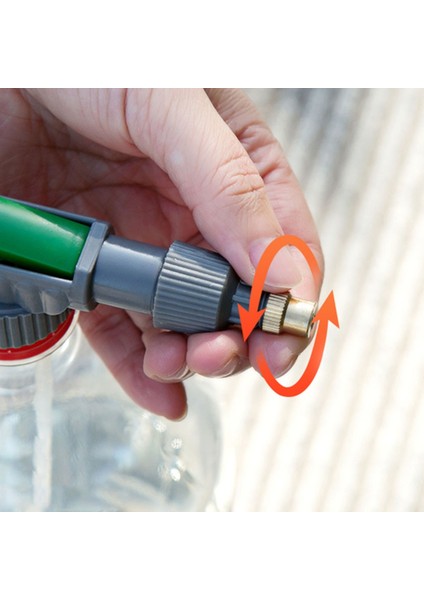 Gri Tarzı Ayarlanabilir Hava Pompası Nozulu Yağmurlama Tarım Aracı Manuel Püskürtme Sulama Başlığı Püskürtme Memesi Bahçe Atomize Serpme Püskürtücü (Yurt Dışından)