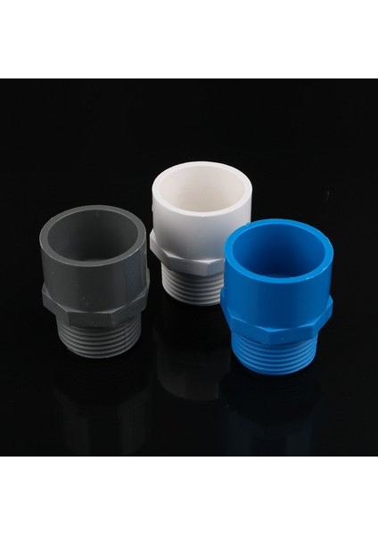 Mavi Stil 1l2 INÇ-20MM Vc Dişli Konnektör mm Pvc Su Borusu Adaptörü Bahçe Sulama Tüpü Ek Parçaları (Yurt Dışından) modelleri