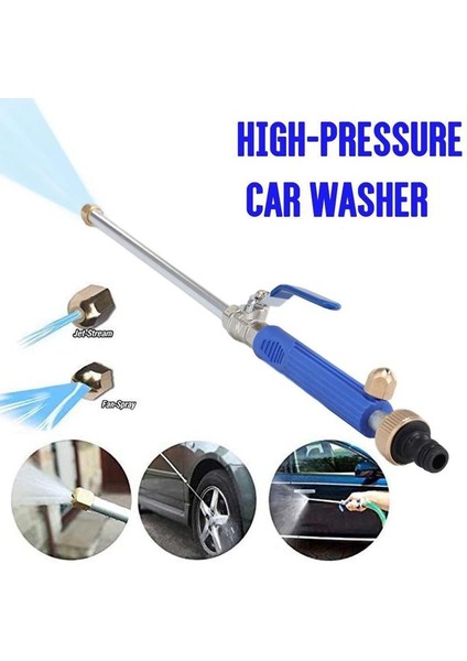 Mavi Stil 1 Adet Yüksek Basınçlı Su Tabancası Metal Yüksek Basınçlı Güç Yüksek Basınçlı Araba Temizleme Aracı Için Jet Yıkama Tabancası Hidro Ev Sprey W T6L8 (Yurt Dışından)