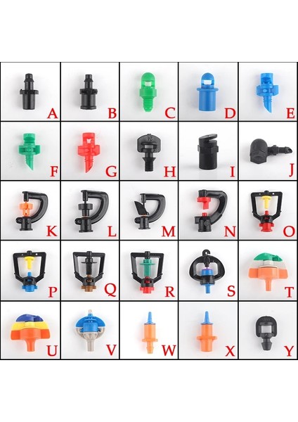 R Stili Sera Sulama Nozulu Bahçe Sulama Atomizasyon Sprinkler Buğulanma Yayıcılar Refraksiyon Dönebilen Nozul (Yurt Dışından)