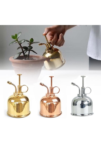 Altın 300ML Tarzı ml Mini Bitki Misting Nozul Sulama Tenekesi Su Püskürtme Yeşil Ev El Basınçlı Püskürtücü Su Şişesi Püskürtme Şişesi (Yurt Dışından)