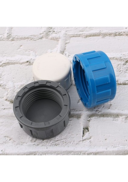 Beyaz Stil 50 mm 1 Adet Pvc Dişi Dişli Uç Kapağı Bağlayıcı Uç Bağlayıcı Su Borusu Adaptörü (Yurt Dışından) modelleri