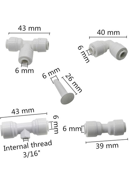 Mor Tarzı Toka Kayma Kilidi Yok Hızlı Konnektörler Düşük Basınç Buğulanma Nozulları Sistem Kaplin Adaptörleri Siyah Beyaz Renk Opsiyonel 5 Adet (Yurt Dışından) fiyatları