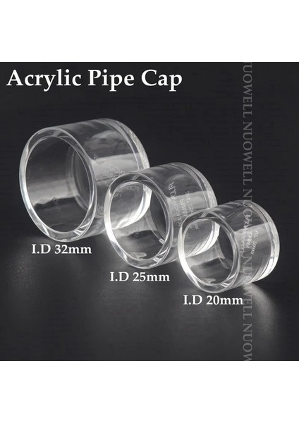 Akrilik Boru 20CM Tarzı 25 mm 1 Adet Yüksek Li 20 ~ 32MM Şeffaf Boru Ek Parçaları Akvaryum Balık Tankı Pleksiglae Ortak Dirsek Tee Şeffaf Akrilik Konnektör (Yurt Dışından)