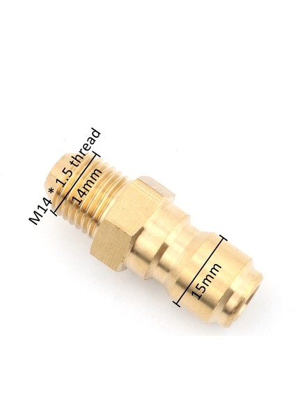 A-M14-MM Stili 3l8 INÇ-M14 Sutyen - M14 Dişli Hızlı Bağlantı Araba Yıkama Makinesi Yüksek Basınçlı Hızlı Bağlantı Bahçe Sulama Su Tabancası Adater (Yurt Dışından) fiyatları