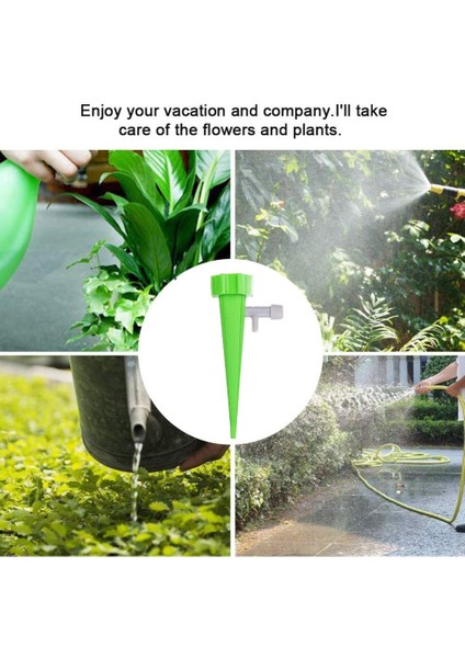 6 Adet Yeşil Stil Lot Otomatik Sulama Kitleri Sistemi Bahçe Malzemeleri Alet Sivri Uçlar Otomatik Çiçek Bitki Kendinden Sulama Cihazı (Yurt Dışından) fiyatları