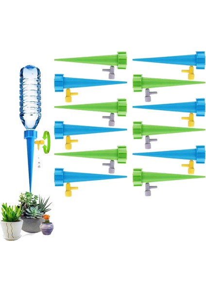 6 Adet Yeşil Stil Lot Otomatik Sulama Kitleri Sistemi Bahçe Malzemeleri Alet Sivri Uçlar Otomatik Çiçek Bitki Kendinden Sulama Cihazı (Yurt Dışından) fırsatları