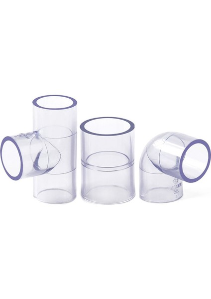 Düz Stil Kimlik 20MM 1 Adet Upvc Boru Bağlayıcı Şeffaf Düz Dirsek Tee Eklemler Akvaryum Su Borusu Adaptörü (Yurt Dışından) modelleri