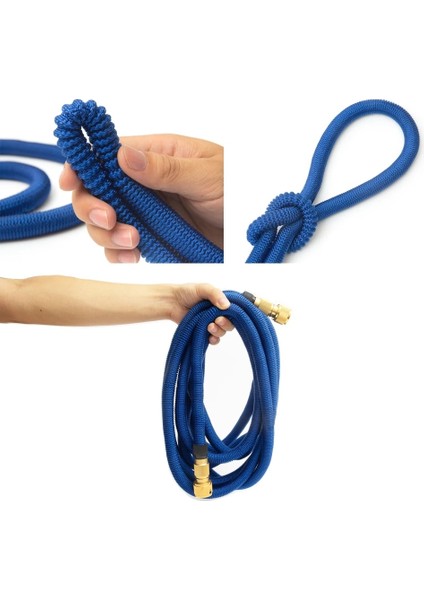 Kırmızı Stil 50FT-15M Uzatılmış Bahçe Su Hortumu Genişletilebilir Çift Metal Konnektör Yüksek Basınçlı Pvc Makara Bahçe Çiftliği Sulama Araba Yıkama Için Sihirli Su Boruları (Yurt Dışından) fırsatları