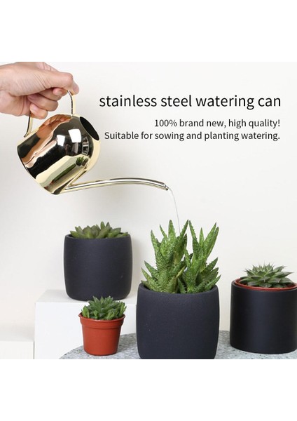 Kırmızı Stil ml Su Potu Paslanmaz Çelik Uzun Ağızlı Yeşil Bitki Sulama Tenekesi Altın Sulama Su Isıtıcısı Küçük Sulama Bahçe Aracı (Yurt Dışından) fırsatları