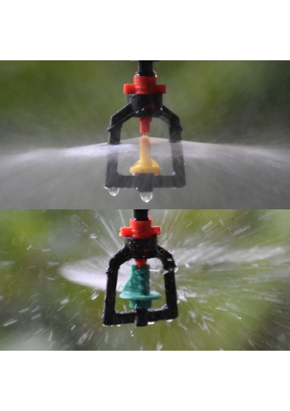 B Tarzı Döner Sprinkler Refraksiyon Mikro Nozul Bahçe Damla Sulama Buğulanma Sistemi Asılı Nemlendirici Püskürtücü (Yurt Dışından)