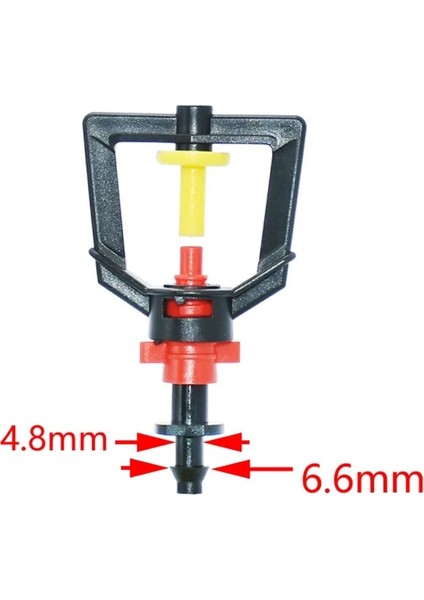 B Tarzı Döner Sprinkler Refraksiyon Mikro Nozul Bahçe Damla Sulama Buğulanma Sistemi Asılı Nemlendirici Püskürtücü (Yurt Dışından)