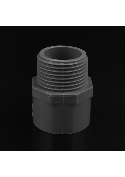 Gri Tarzı 1 1l4 INÇ-40MM Vc Dişli Konnektör mm Pvc Su Borusu Adaptörü Bahçe Sulama Tüpü Ek Parçaları (Yurt Dışından)