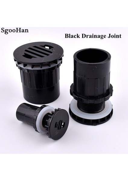 Stil 2 Stil Iç Çap 20MM 1 Adet Kımlık 20 ~ 50MM Pvc Boru Akvaryum Poposu Balık Tankı Giriş Çıkışı Drenaj Konektörü Taşma Ipliği Dıy Su Deposu Dirsek Eklemleri (Yurt Dışından)