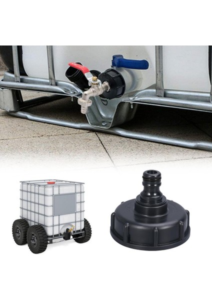 No.34 Tarzı Ibc Tank Vana Adaptörü Hortum Dişi Konnektör Vana Bağlantı Parçaları (Yurt Dışından)