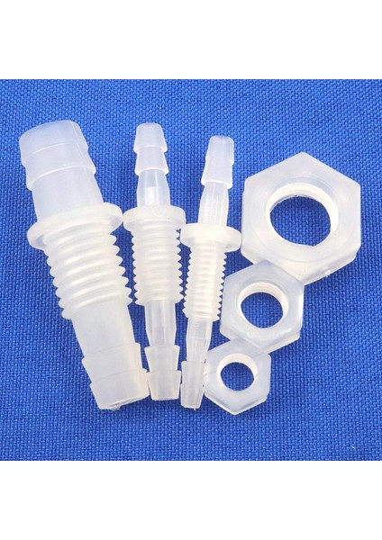 6-M8-6 Stili 50 Adet Fındıklı 5~ M6~me Konnektörler Akvaryum Aksesuarları Balık Tankı Adaptörü Dikenli Eklemler Bölme Birliği Hava Pompası Hortum Konnektörü (Yurt Dışından) fırsatları