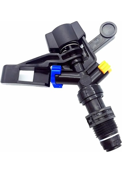 Siyah Stil Erkek Dişli 360 Derece Otomatik Döndürme Iki Delik Ayarlanabilir Olmayan Külbütör Nozul Sulama Sulama Bahçe Püskürtme Nozulu (Yurt Dışından) fiyatları