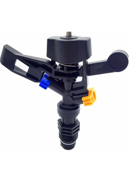 Siyah Stil Erkek Dişli 360 Derece Otomatik Döndürme Iki Delik Ayarlanabilir Olmayan Külbütör Nozul Sulama Sulama Bahçe Püskürtme Nozulu (Yurt Dışından) modelleri