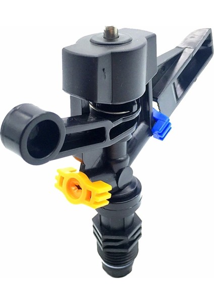 Siyah Stil Erkek Dişli 360 Derece Otomatik Döndürme Iki Delik Ayarlanabilir Olmayan Külbütör Nozul Sulama Sulama Bahçe Püskürtme Nozulu (Yurt Dışından) indirimleri