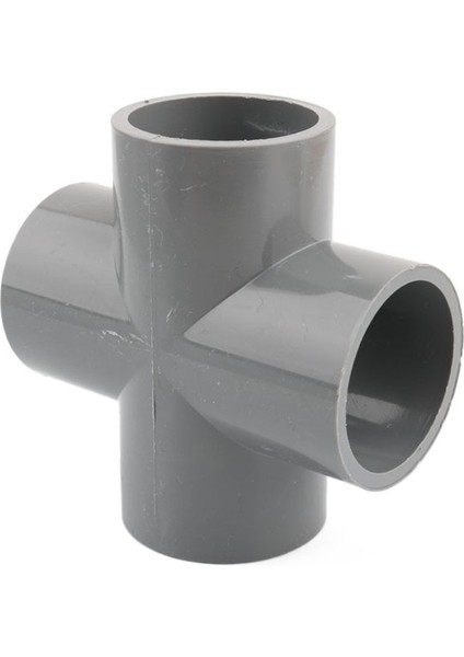 Çapraz Stil Kimlik 32MM Gri mm Pvc Boru Adaptörü Düz Dirsek Tee Çapraz Bağlayıcı Su Boru Ek Parçaları Yolları Ortak Dıy Raf Parçaları (Yurt Dışından)