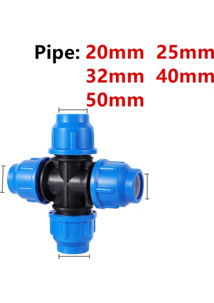 Çapraz Stil 32 mm mm Pvc Pe Tüp Musluk Suyu Bölücü Plastik Hızlı Vana Bağlayıcı Bahçe Tarım Sulama Su Boru Ek Parçaları (Yurt Dışından) fiyatları