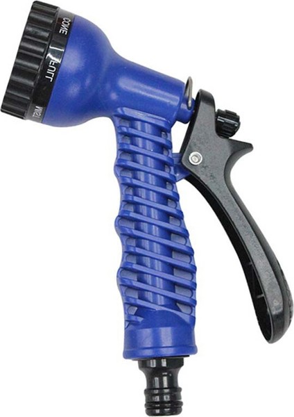 Mavi Stil Ayarlanabilir Sulama Tabancası Bahçe Hortumu Püskürtme Memesi Çim Araba Yıkama Püskürtücü Çok Fonksiyonlu Plastik Meme Temizleme Aracı (Yurt Dışından)