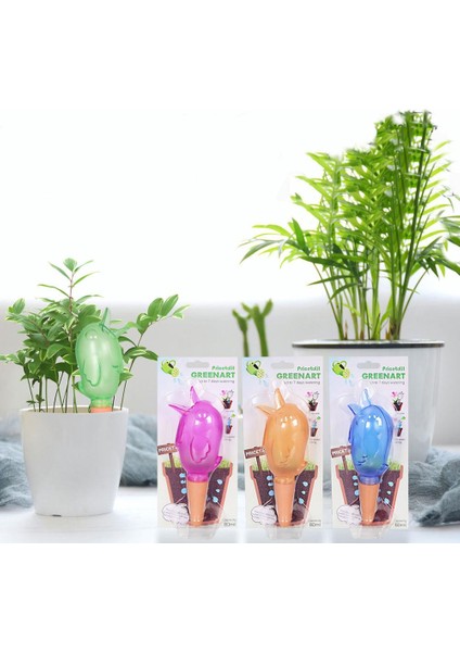 Mavi Stil Bir Bahçe Moda Plastik Kuş Sulama Ekipmanları Damla Sulama Homebahçe Bitkileri Nem Tesisi Sulama Cihazı (Yurt Dışından) fırsatları