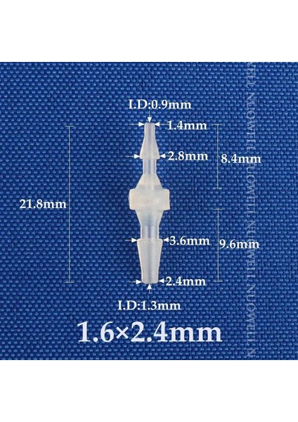 2.4-1.6mm Tarzı 5 Adet 200~LASTIK Düz Su Boru Konnektörü Akvaryum Tankı Hava Pompası Hortumu Kaplin Azaltma Bahçe Su Konnektörleri (Yurt Dışından) fiyatları