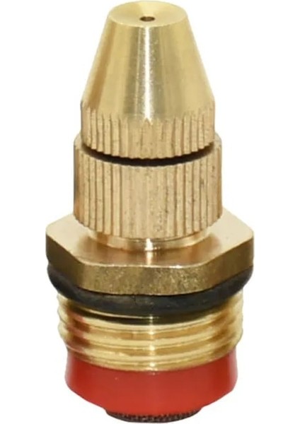 1ı2 x B Stili Iplik Pirinç Misting Sprinkler Ayarlanabilir Tarım Sis Püskürtme Memesi Bahçe Sulama Sulama Nemlendirme (Yurt Dışından)