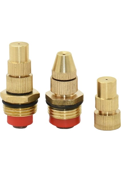 1ı2 x B Stili Iplik Pirinç Misting Sprinkler Ayarlanabilir Tarım Sis Püskürtme Memesi Bahçe Sulama Sulama Nemlendirme (Yurt Dışından) indirimleri