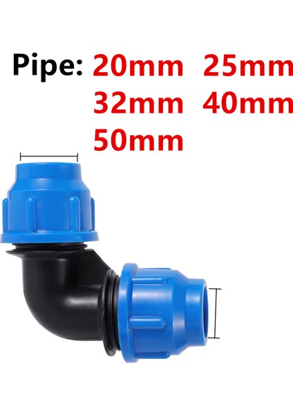 Dirsek Stili 25 mm mm Pvc Pe Tüp Musluk Suyu Bölücü Plastik Hızlı Vana Bağlayıcı Bahçe Tarım Sulama Su Boru Ek Parçaları (Yurt Dışından) fiyatları