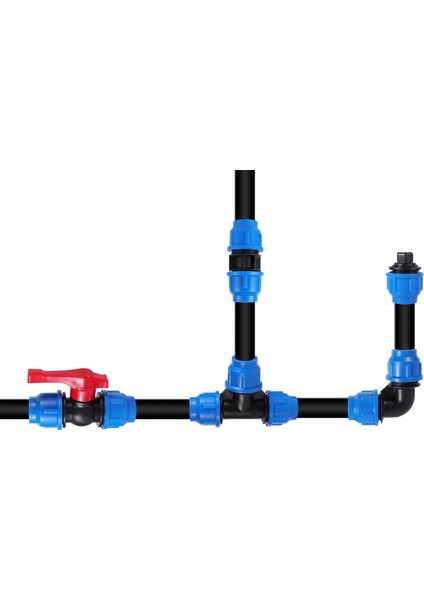 Dirsek Stili 25 mm mm Pvc Pe Tüp Musluk Suyu Bölücü Plastik Hızlı Vana Bağlayıcı Bahçe Tarım Sulama Su Boru Ek Parçaları (Yurt Dışından) modelleri