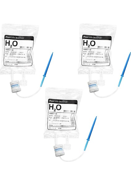 3 Adet Tarzı 350ML Otomatik Sulama Damlatıcı Infüzyon Çanta Bitki Yaşam Desteği Damla Sulama Ev Ayarlanabilir Bitki Çiçek Waterer (Yurt Dışından)