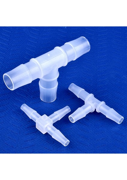 5,6 mm Stili 50 Parça 5~ Od 1.6~ Pp Plastik Tee Konnektörler Bahçe Sulama Borusu Ortak Akvaryum Tankı Adaptörü Hava Pompası Hortumu Pagoda Eklemleri (Yurt Dışından)