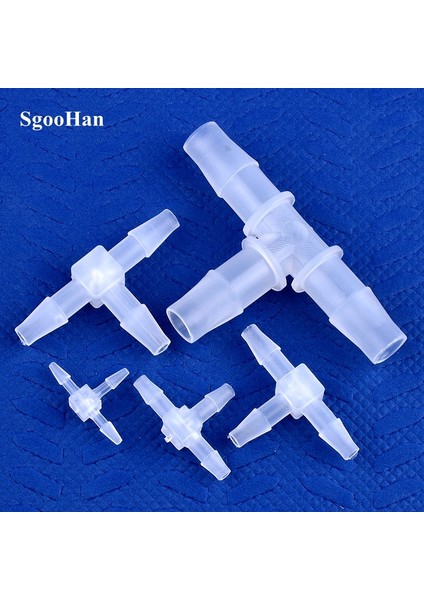 5,6 mm Stili 50 Parça 5~ Od 1.6~ Pp Plastik Tee Konnektörler Bahçe Sulama Borusu Ortak Akvaryum Tankı Adaptörü Hava Pompası Hortumu Pagoda Eklemleri (Yurt Dışından) modelleri