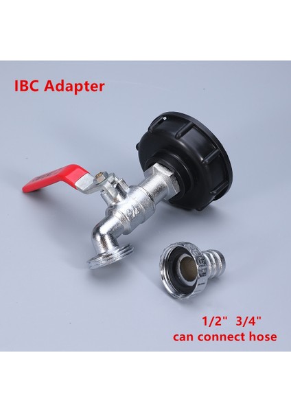 No.11 Stili S60X6 Konu Ibc Tank Adaptörü Alaşım Pirinç Musluk '' '' Ev Bahçe Su Konnektörü Için Yedek Vana Bağlantı Parçaları (Yurt Dışından)