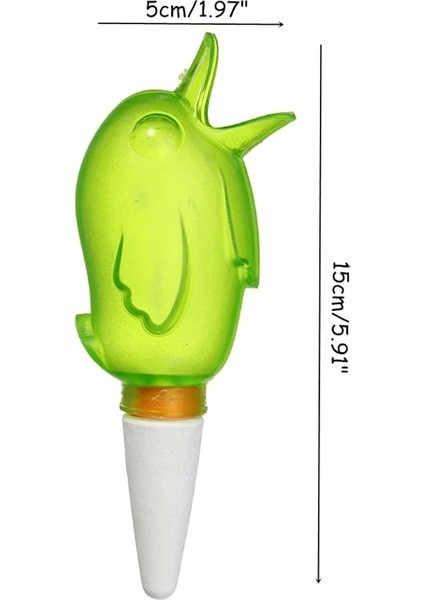 Turuncu Tarzı Bahçe Otomatik Sulama Aracı Sevimli Kuşlar Kapalı Damla Sulama Sulama Sistemi Kiti Saksı Bitki Suları Houseplant Için Spike (Yurt Dışından) modelleri