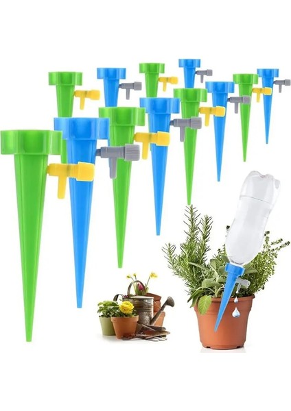 Yeşil 1 Adet Tarzı Damla Sulama Sulama Sistemi Damlatıcı Başak Kitleri Bahçe Ev Bitki Çiçek Otomatik Suluk Aracı Tencere Için Damla Sulama (Yurt Dışından) fırsatları