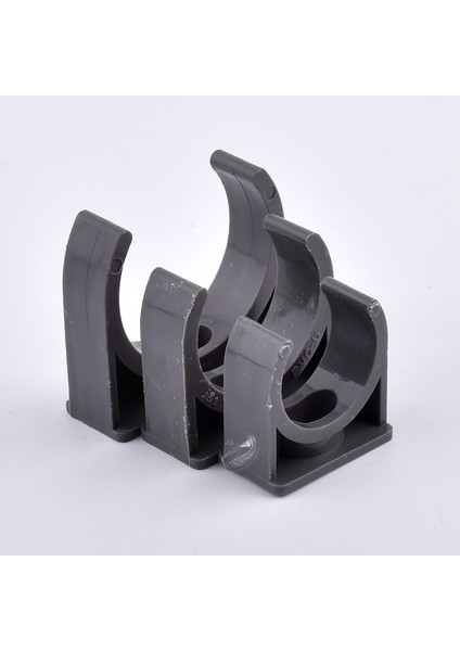 20MM Tarzı 20 Adet Adet Gri Pvc Boru Kelepçesi U Tipi Boru Askı Bahçe Sulama Su Bağlantısı Akvaryum Adaptörü Cleline (Yurt Dışından)