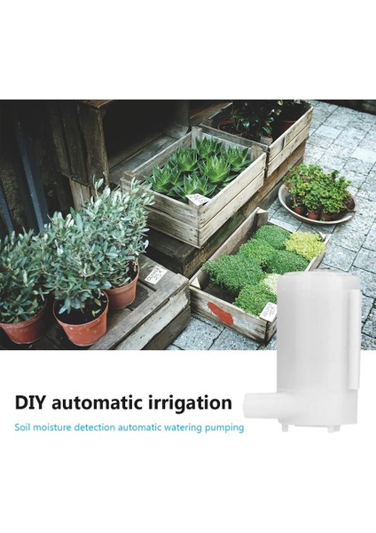 Beyaz Stil Dıy Otomatik Sulama Sulama Sistemi Toprak Nem Sensörü Pompa Modülü Kiti (Yurt Dışından) fiyatları