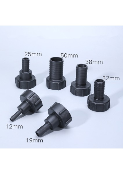 No.1 Tarzı Konu Ibc Tank Adaptörü, Ev Bahçe Su Konnektörleri Için Plastik Musluk Konnektörü Su Deposu Uydurma Kalınlaştırmak (Yurt Dışından)