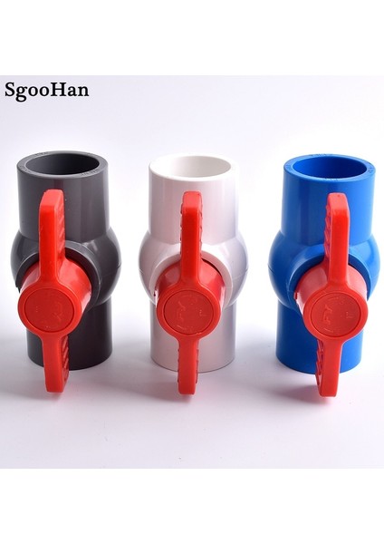 Gri Renk Stili Iç Çap 32MM Büyük Boy Pvc Boru Soketi Küresel Vana Bağlayıcı Adaptörü Sulama Konnektörleri Bahçe Sulama Akvaryum Balık Tankı Ortak Kımlığı 20~ (Yurt Dışından) fiyatları